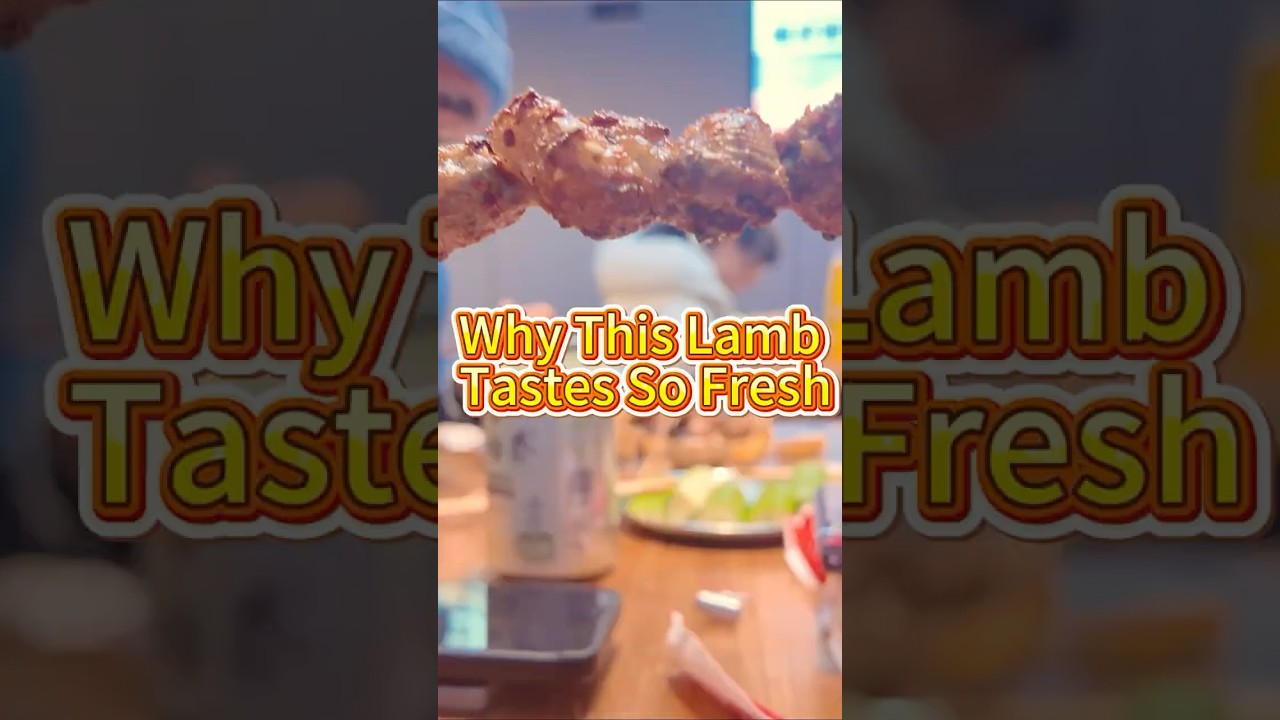 Why This Lamb Tastes So Fresh? 