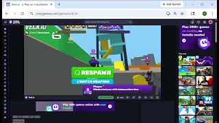 Veck io 🔫 Play on CrazyGames   Google Chrome 2026 05 08 19 59 49