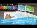 Thank you Cards: Using what's in your stash!