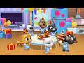 My Talking Tom Friends Trainding Games Android Gameplay, Birthday party, Dinner, Enjoy Game #gamplay
