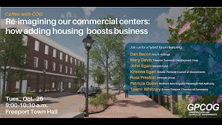 Coffee with GPGOG Freeport Downtown Housing & Retail Forum
