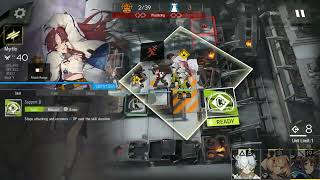 [Ling but can't Used] Arknights 12-14 Adverse Environment (start with Ling)