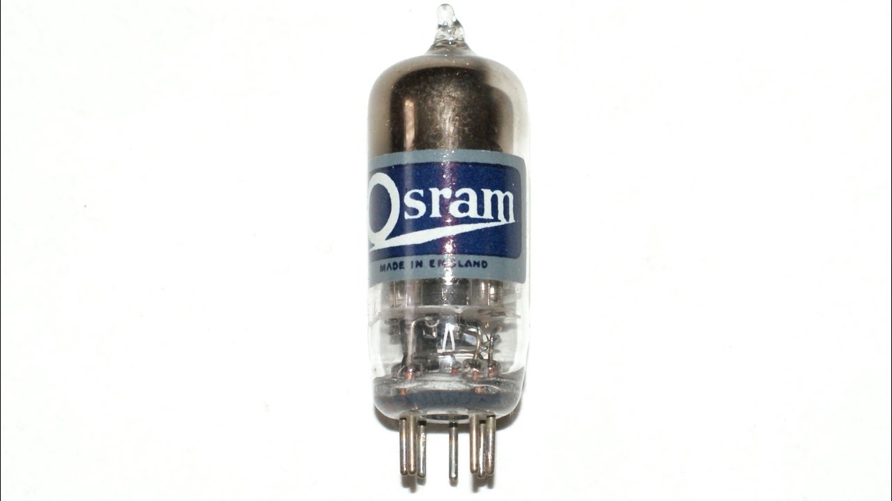 Unboxing An Osram DH107 Double Diode Triode Vacuum Tube  