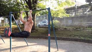 【筋トレ】鉄棒トレーニング