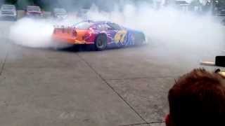 Chris Campbell's awesome burnout.