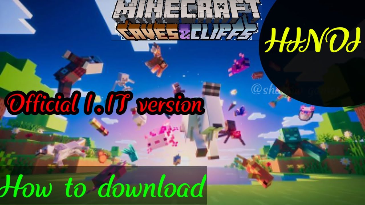 Download Minecraft pocket edition v1.17 cliff and caves update for ...