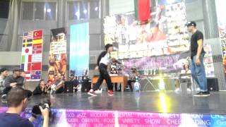 Serge vs Tanya Kupra | Locking Quarterfinal | Dance ForRest 2015