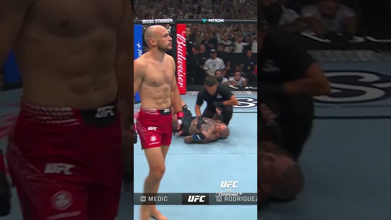 Uros Medic Does It In 30 Seconds 😤 #ufcbelgrade