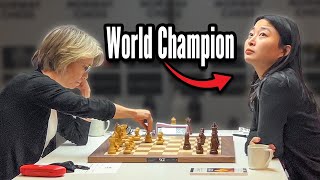 My Mom Played The Female World Chess Champion!!!!!!!