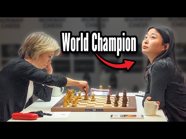 My Mom Played The Female World Chess Champion!!!!!!! class=
