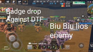 Badge drop against DTF legion They called Biu Biu lios #lastislandofsurvival #lios #gaming #gameplay