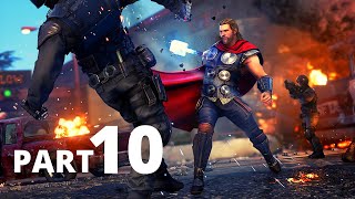 MARVEL'S AVENGERS -Part 10 - Walkthrough Gameplay (2020 FULL GAME)