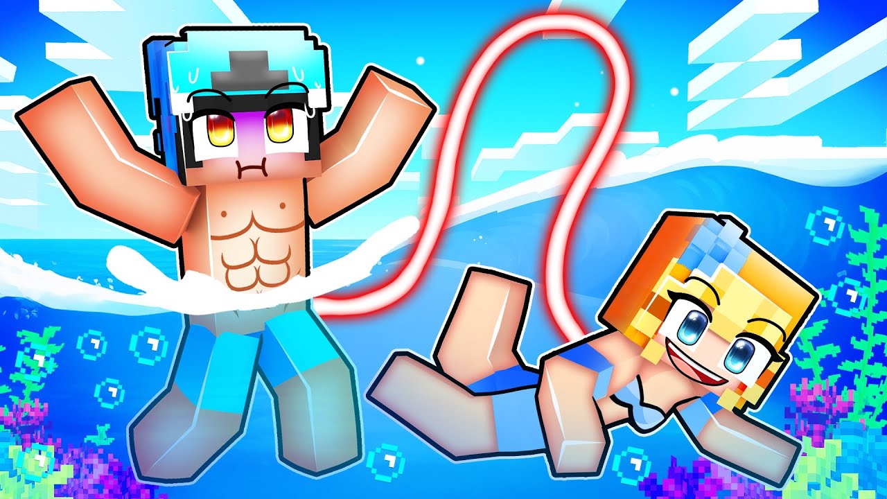 Omz & Crystal Share ONE LIFE in Minecraft!