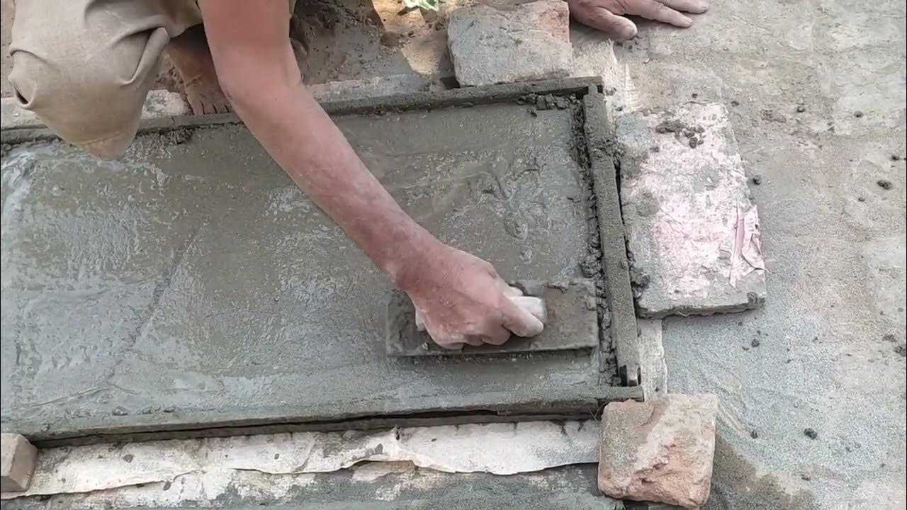 How to make HeadStone For Grave Making Tombstone At home Cement An