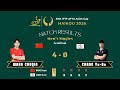 ASIAN CUP 2026 | MS - SF | WANG Chuqin🦁 - CHANG Yu-An 