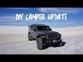 DIY Camper Build UPDATE for Jeep Gladiator