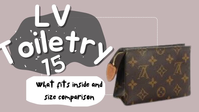 รีวิว Louis Vuitton Toiletry Pouch 26 + Samorga Insert & Chain 