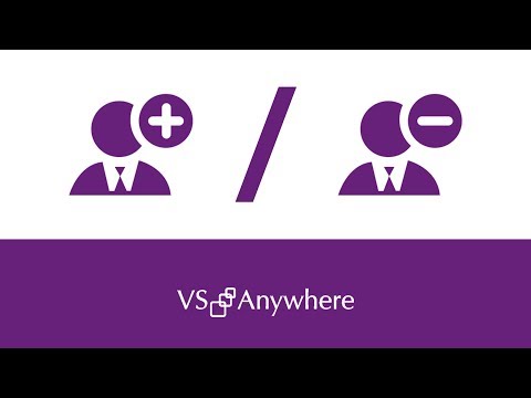 How to add and remove contacts in VS Anywhere