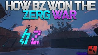 How BZ WON the ZERG WAR on FORCE WIPE  Rustoria US Long