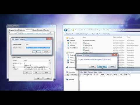 Compiling a Java Program from the Windows Command Line