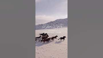 ياأيها الذين آمنوا إذا نودي للصلاة من يوم الجمعة #تلاوة_خاشعة #الشيخ_ياسر #جمعة