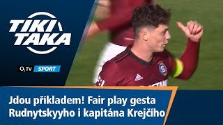 TIKI-TAKA: Fair play gesta kapitána Varnsdorfu i Ladislava Krejčího