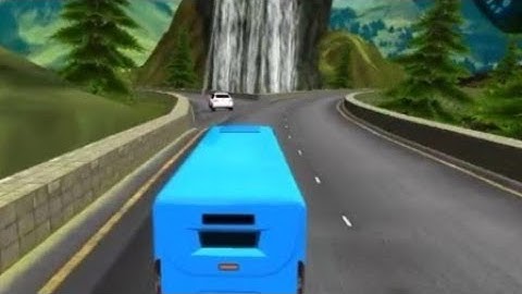 Hill Climb Bus Racing game play old bus , Level - 4