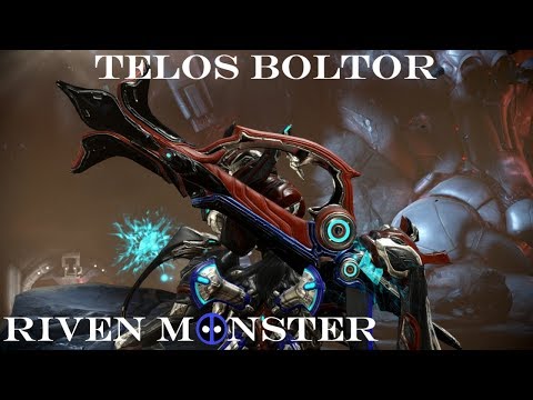 Telos Boltor Warframe Riven Monster Youtube