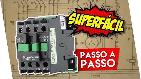COMO INSTALAR UM CONTATOR - Super Fácil 🗯