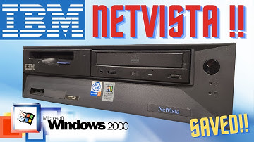 The IBM NetVista from 2001 - Full Restoration!!