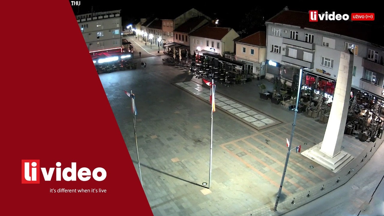 🏙️ LIVNO - TRG KRALJA TOMISLAVA