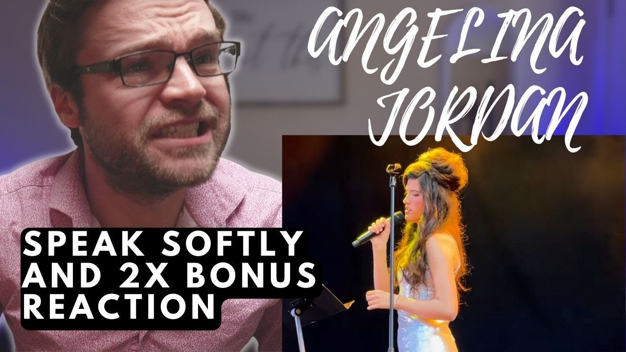 ANGELINA JORDAN - SPEAK SOFTLY, HOUSE OF THE RISING & KILLING ME SOFTLY | REACTION