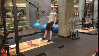 Isometric Single Arm TRX Row (3 Pos.)