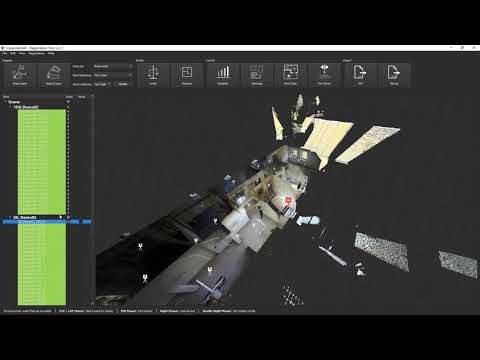 Registrierung von Gruppen der Leica RTC Rohdaten mit PinPoint - Scanner2GO