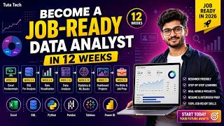 Become a Job-Ready Data Analyst in 12 Weeks | Complete Roadmap 2026