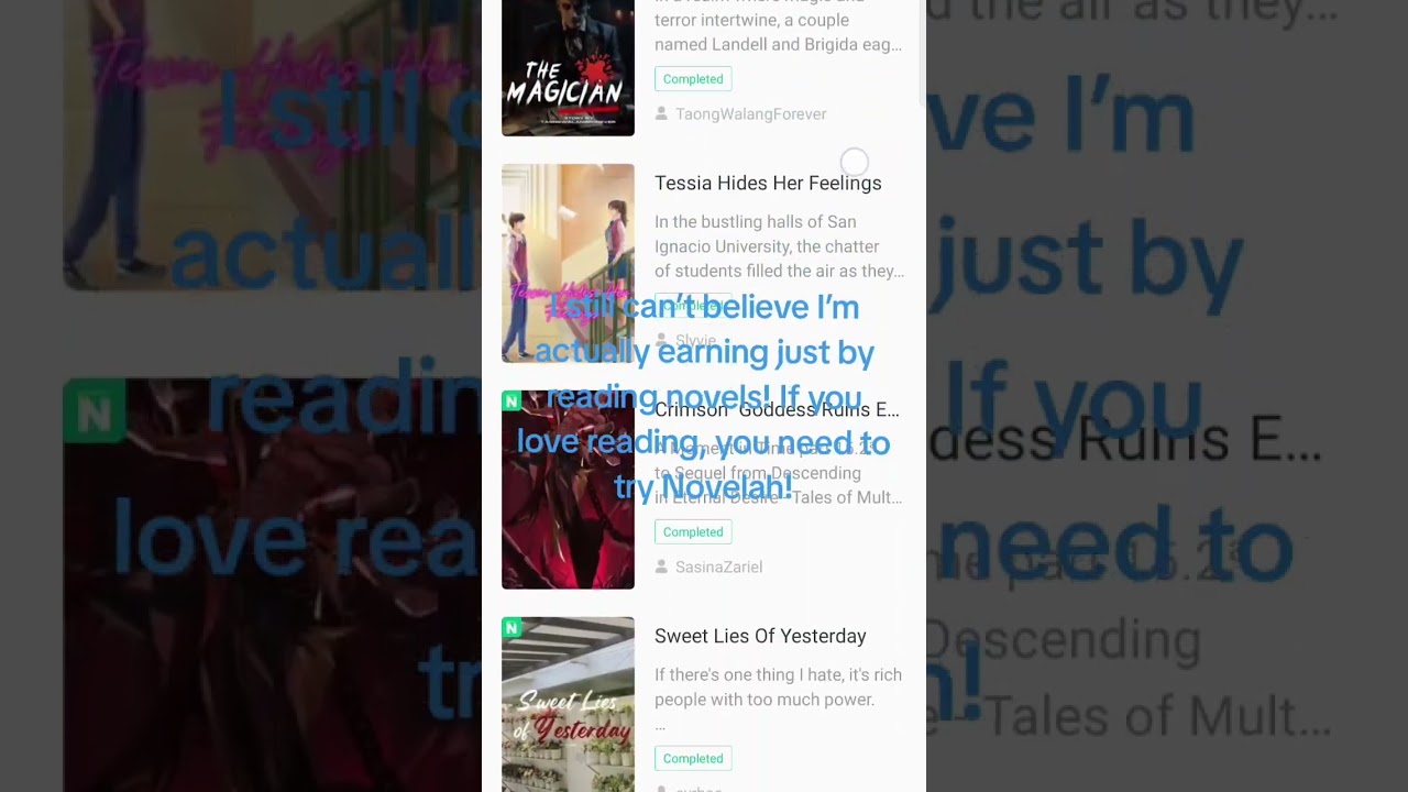 Watch, play, read = earn? FunDrama actually pays. Code: 51500094 and Novelah Code:6273698.
