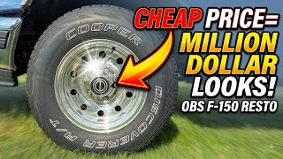 What's The SECRET To Making Your Ford F150 Look MILLION DOLLAR For Cheap? Ford F150 Center Caps