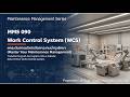 Work Control System ระบบควบคุมงานบำรุงรักษา (MMS090)