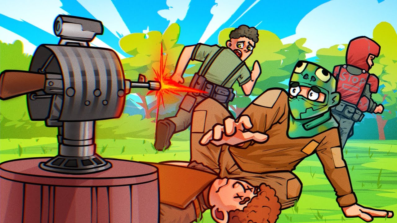 My Sneaky Auto Turret Trap Annoys Server !