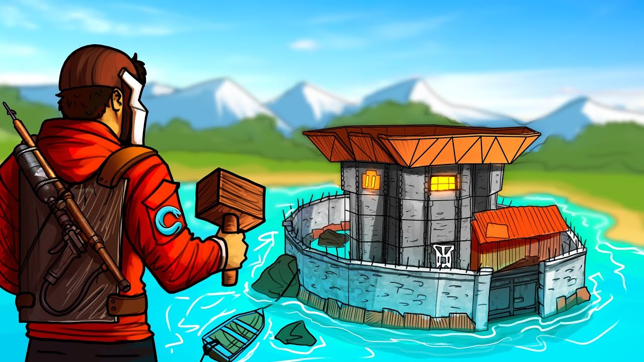 SOLO CONQUERING the OCEAN on 1000 POP - Rust