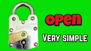 How to Open a Lock without key Easy - 4Ways to Open a Lock - Amazing life hackswith Locks