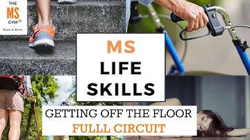 GETTING OFF THE FLOOR - FULL CIRCUIT - Exercises for Multiple Sclerosis