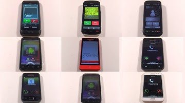 10 my OLD NOKIA | HTC | SAMSUNG smartphones incoming calls