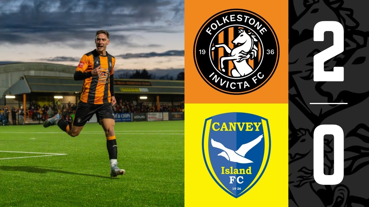 Read the full article - Highlights: Folkestone Invicta 2-0 Canvey Island (20/12/25)