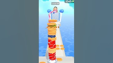 Pancake Run.Level--44 gameplay (android ios)💯🔥🥞 #shorts #gameplay #gaming #dn