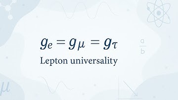 Lepton Universality - Scientific Definition