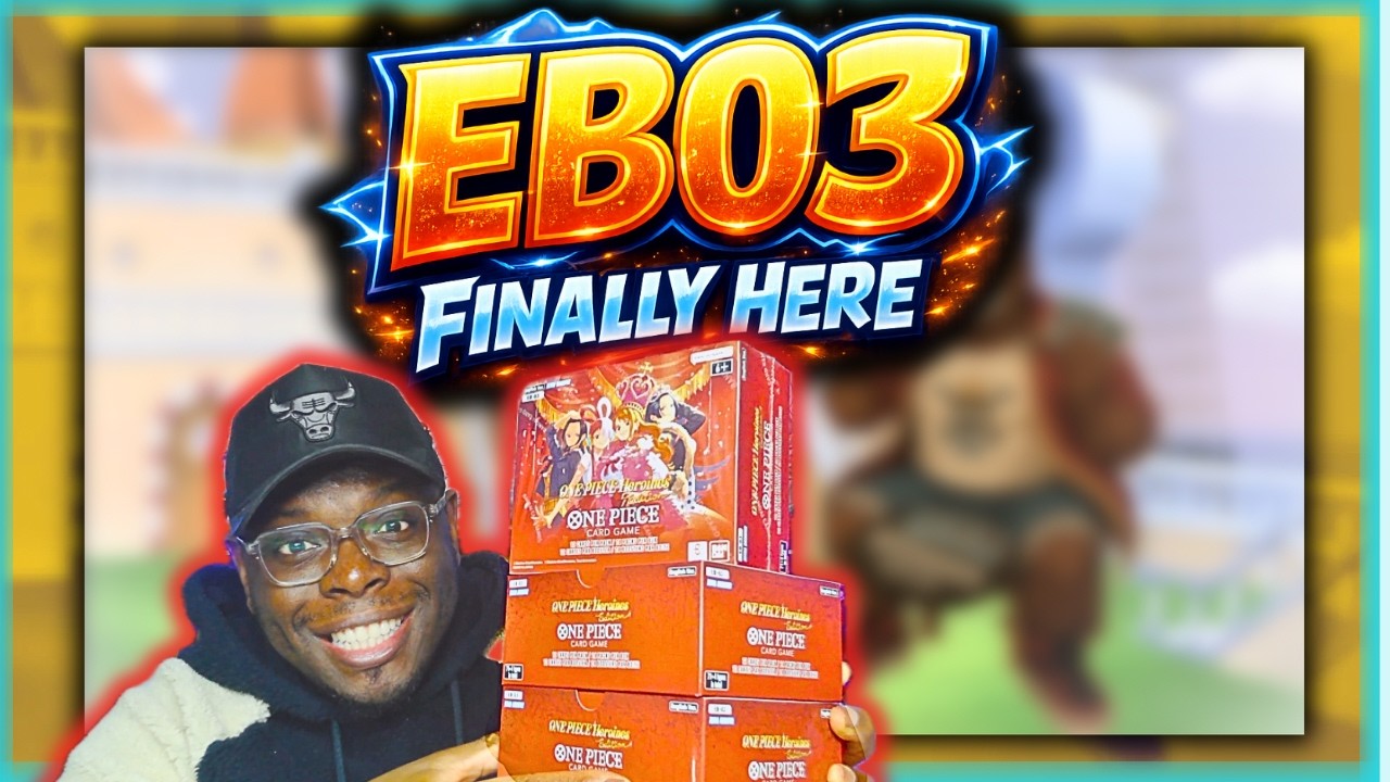 EB03 Heroines Edition is FINALLY HERE! | One Piece TCG Box Opening