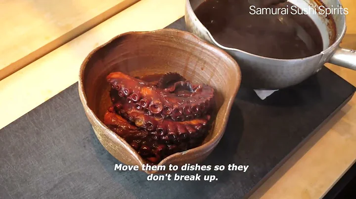 How to Prepare for the Big Octopus｜Daily Routine by Michelin Sushi Chef