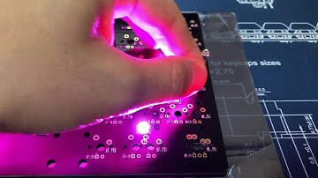 kira exs pcb2 Stepped CapsLock LED