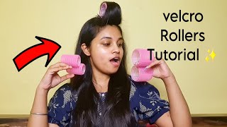 How to use Velcro Rollers | Easy tutorial|✨️💯